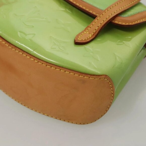 LOUIS VUITTON Vernis Biscayne Bay PM Shoulder Bag Peppermint - Picture 11 of 16